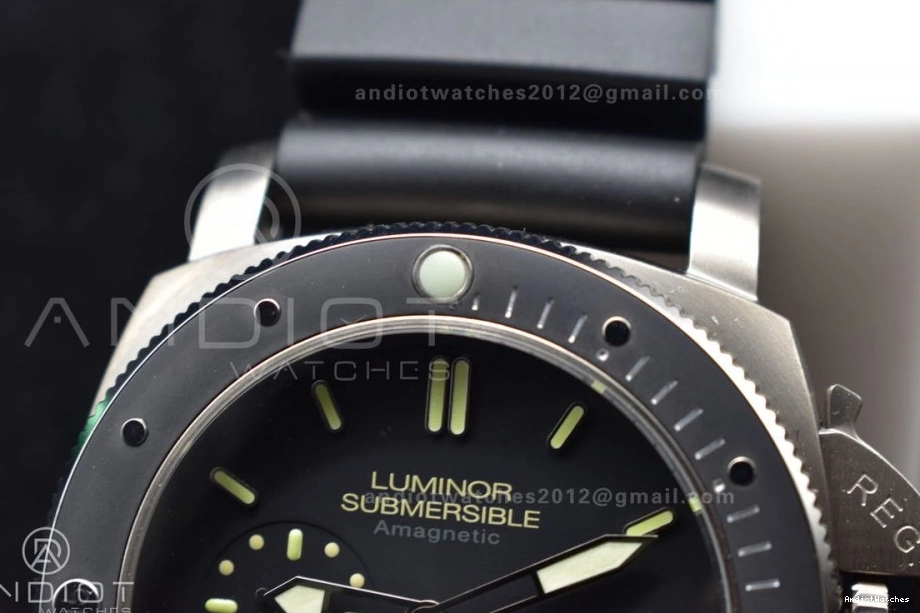 PAM389 P.9000 Best 1:1 Edition 1003 BestValue V VSF Clone Rubber on O Strap Black Super 1018